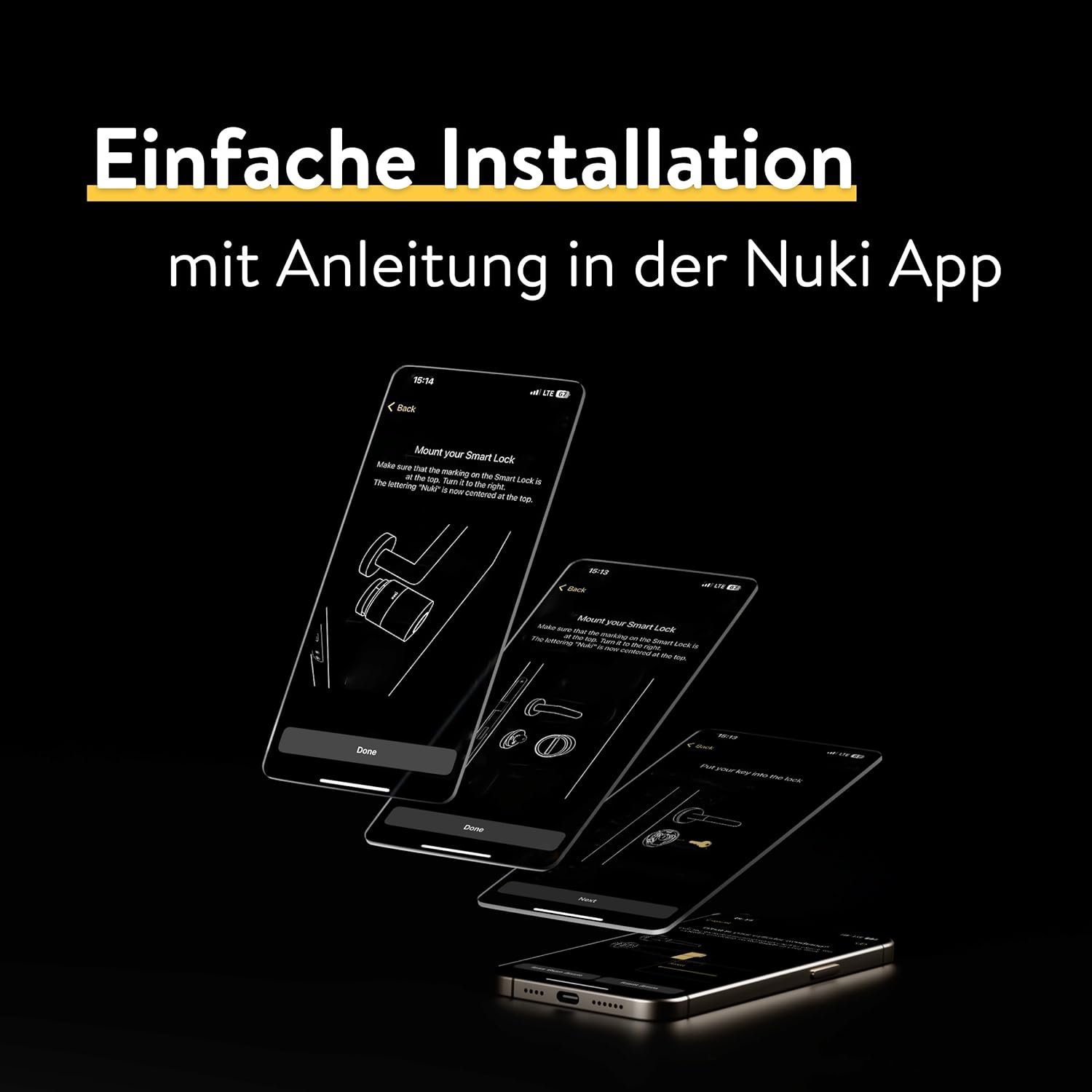 Nuki Smart Lock Pro mit Smartphone-Steuerung