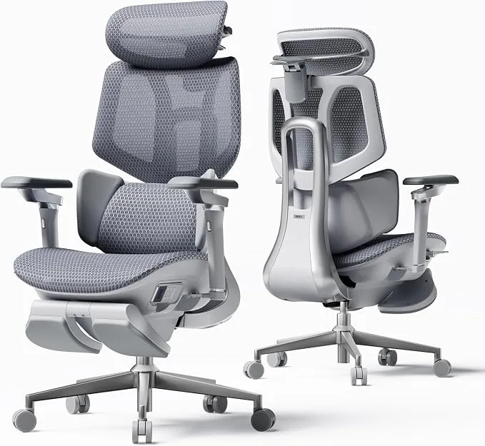 Hbada X7 ergonomischer Bürostuhl grau