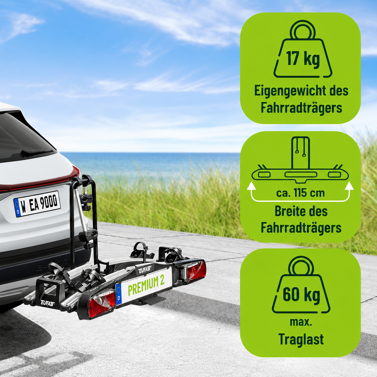 EUFAB Premium II Diebstahlsicherung