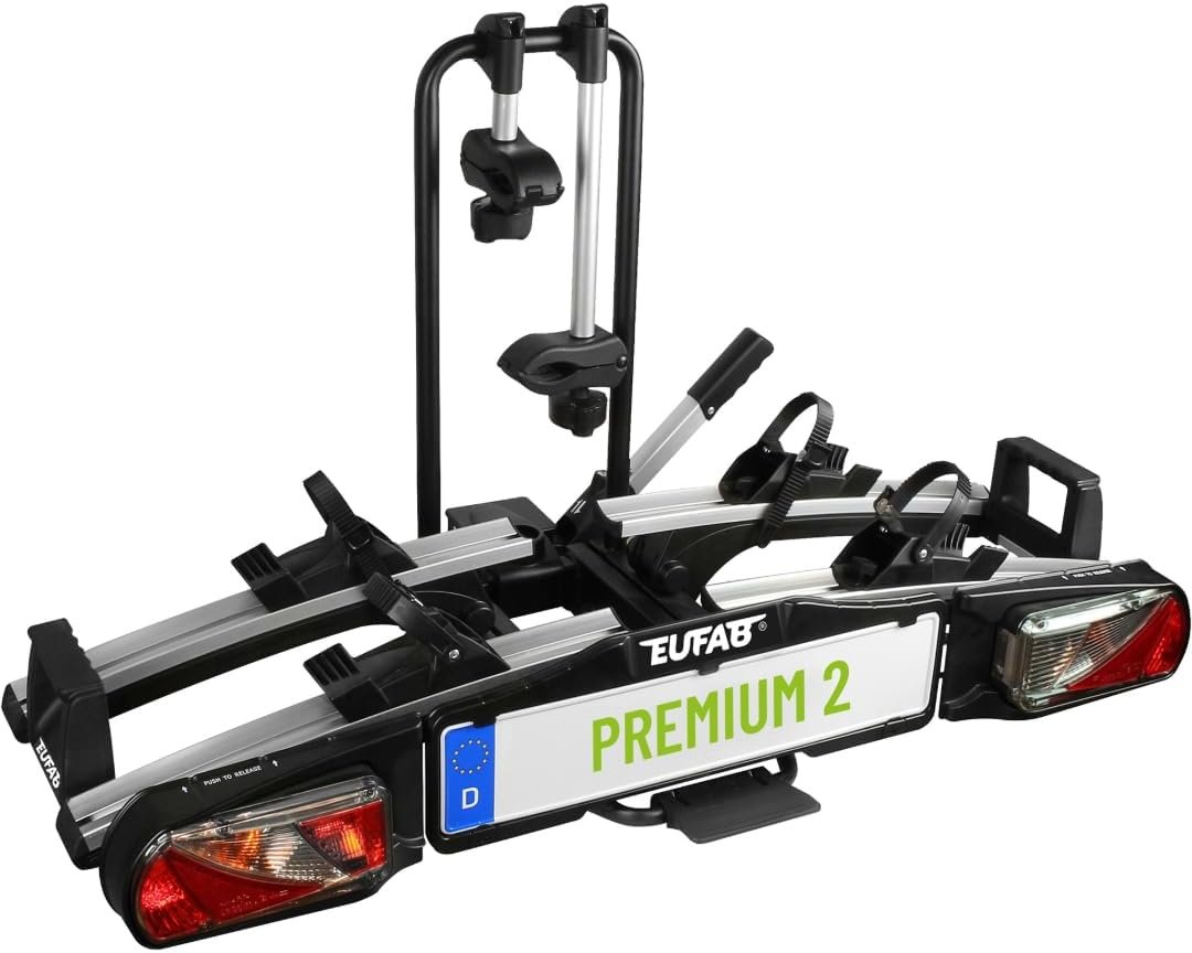 EUFAB Premium II Fahrradträger für 2 Fahrräder